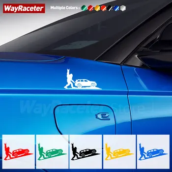Креативная Наклейка На Окно Багажника Со Светоотражающей Графикой Виниловая Наклейка Для Jeep Grand Cherokee WK2 WK WJ WL 2022 2023 2024 Аксессуары