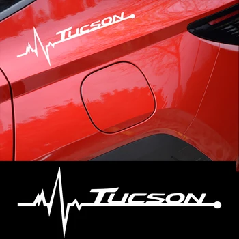 2шт Автомобильная Наклейка Для Hyundai Tucson NX4 2018 2019 2020 2021 2022 2023 Автостайлинг Наклейка На Окно Багажника Автомобиля Аксессуары