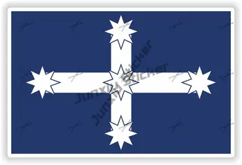 Наклейка с флагом Австралии Эврика Океания Австралийские Водонепроницаемые наклейки Аксессуары для ноутбука, книги, Холодильника, Гитары, Мотоциклетного шлема