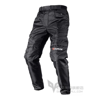 Износостойкие брюки для мотокросса, водонепроницаемые байкерские брюки, защита от падения, мотоциклетное снаряжение, надежная защита, мужские мотоциклетные брюки, M-3XL