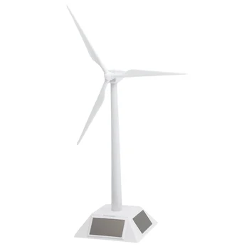 Модель солнечного ветрогенератора, Подарочный Выставочный стенд, Ветряная мельница, Образовательный Сборочный комплект, Украшение рабочего стола, Принадлежности на солнечной энергии