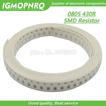 300шт 0805 SMD Резистор 430 Ом Чип-резистор 1/8 Вт 430R Ом 0805-430R