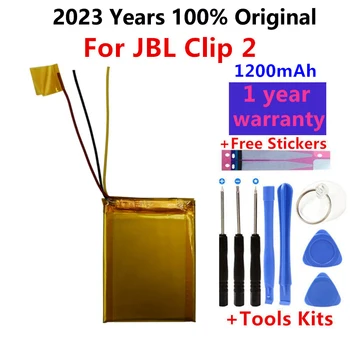 Аккумулятор 1200 мАч GSP383555 для JBL Clip 2, Clip 2 AN, CLIP2BLKAM, CS056US, P04405201 Батареи для динамиков Bateria + с инструментами