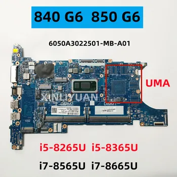 Для HP EliteBook 840 G6 850 G6 Материнская плата ноутбука 6050A3022501-MB-A01 i5 i7-8TH Процессор L62760-601 L62759-601 L62758-601 L62757-601