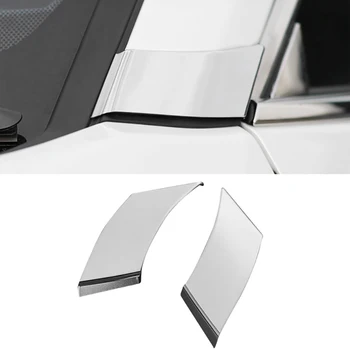 Накладка на переднее стекло и стойку для Toyota RAV4 XA50 2019-2022 ABS Для стайлинга автомобилей Автомобильные Аксессуары