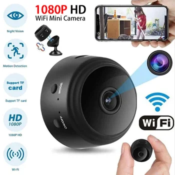 Мини-камера A9 1080p HD WiFi Камера Видеомагнитофон Удаленный монитор Беспроводные мини-видеокамеры безопасности Камеры наблюдения