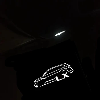 2X Светодиодные Проекторные Лампы Двери Автомобиля Ghost Shadow Любезно Предоставленные Фонари Для Lexus IS 2023 2022 2021 2020 2019 2018 2017 2016 2015 2014-2006