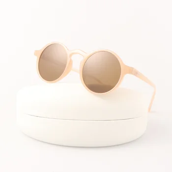 Панк Круглые Солнцезащитные очки Женские Брендовые Дизайнерские Винтажные Солнцезащитные Очки Женская мода Классическое Зеркало в маленькой Оправе Oculos De Sol