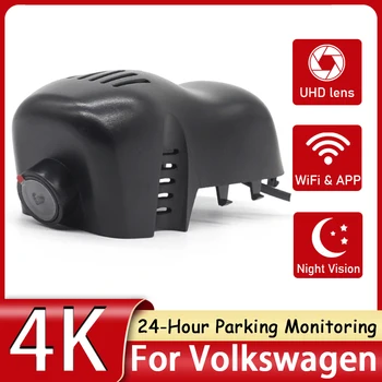 UHD 2160 P Wi-Fi Видеорегистраторы для автомобилей Регистраторы Камера Оригинальный Volkswagen VW Touareg 2010 2011 2012 2013 2014 2015 2016 2017 2018