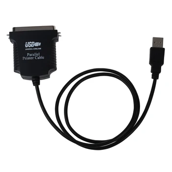 Новый адаптер конвертера USB Express Card для принтера DB36 с параллельным портом Черный