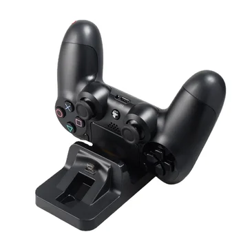 Зарядное Устройство Yoteen Controller для PS4 Dualshock 4 USB Dual Controller Зарядная Док-станция для PS4 Pro/Тонкий Геймпад Вертикальный Держатель Подставки