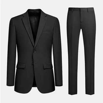 6587-2023 Мужской костюм мужской пиджак приталенный для отдыха профессиональная одежда делового формата