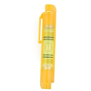 2шт Горизонтальные Пузырьки 75x12,5 мм Подвесной Провод Каскадный Оранжево-Желтый Уровень Подвесная Линия Комплект Уровней Портативные Эффективные Инструменты