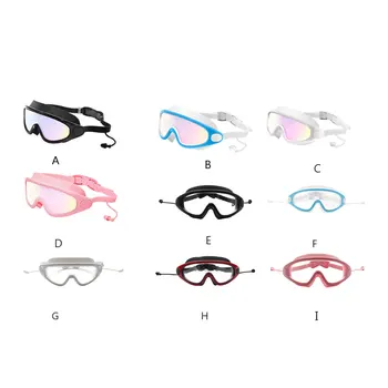 Детские очки для плавания с ушными пробками, очки для бассейна