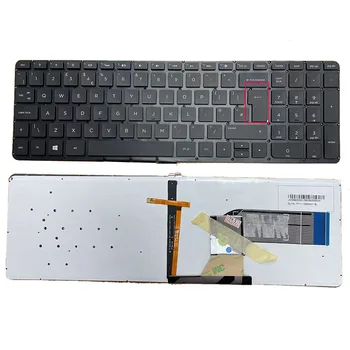 Клавиатура ноутбука HP Pavilion 15-P390NR 15-P393NR 15-P030NR 15-P210NR 15-P220NR 15-P233CL 15-P189SA 17-F TPN-Q140 с подсветкой в Великобритании