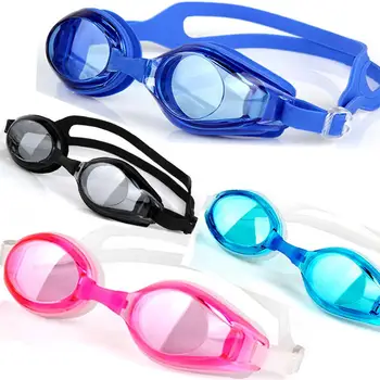 Профессиональные Плавательные очки Плавательные Очки Силиконовые Регулируемые Водонепроницаемые Противотуманные Силиконовые Для Дайвинга Очки Для Плавания Взрослые