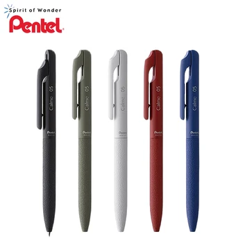 Японские Канцелярские Принадлежности Pentel Mute Ballpoint Pen Press 0.5 Черная Шариковая Ручка Со Средним Содержанием Масла Нейтральная Ручка Ins Japanese High Value
