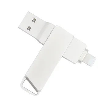 2 в 1 OTG USB3.0 Флэш-Накопитель для iPhone 5-14 usb memry stick флэш-диск 64 ГБ 128 ГБ 256 Г 512 Г USB3.0 Флешка Бесплатная доставка