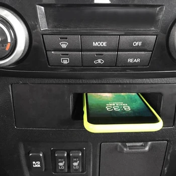 Устройства для зарядки аккумулятора автомобильного телефона Беспроводная зарядная панель Беспроводное зарядное устройство для Mitsubishi Pajero V97 V93 V87 V98 V95