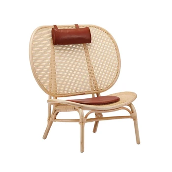 Диван-кресло для плетения из лозы с одной спинкой, стул для отдыха, виноградный стул, Домашняя гостиная