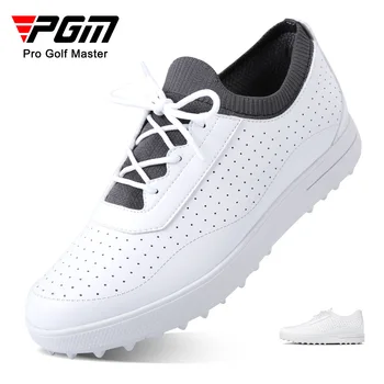 Обувь для гольфа PGM Женская Дышащая обувь, Носки Flyknit, Носок, Повседневная Спортивная Женская обувь Для гольфа