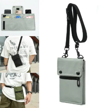 Мужская сумка, мужская сумка, высококачественные мужские диагональные мини-сумки через плечо, многофункциональная сумка для мобильного телефона, спортивная сумка на открытом воздухе