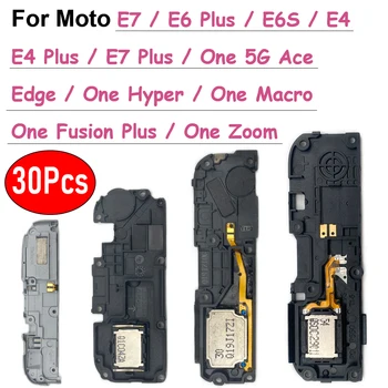 30шт, Громкоговоритель нижний Громкоговоритель Звуковой Сигнал Звонка Кабель Для Moto E7 E6 Plus E6S E4 One Hyper Macro Zoom Fusion Plus