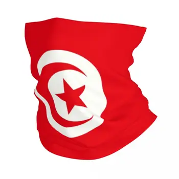 Флаг Туниса, Бандана, Гетра, защита от ультрафиолета, Шарф для лица, женская Мужская повязка на голову, Балаклава-трубка