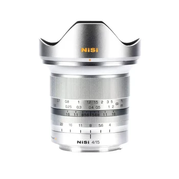 Широкоугольный Объектив NISI 15mm F4 Полнокадровый MF-объектив Star Burst для Камер Sony E Fuji X Nikon Z Canon RF EOS R Panasonic с L-креплением