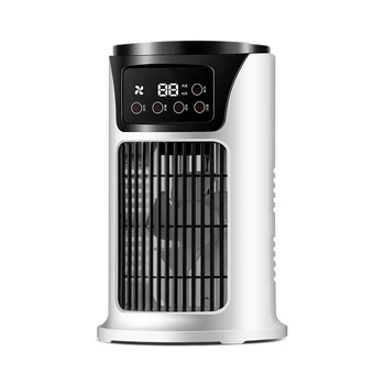 1 ШТ. Охладитель воздуха для домашнего общежития, Настольный Электрический вентилятор для студентов, Небольшой Ветер, Офисное USB-охлаждение