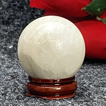 Энергетические шары из натурального лунного камня для терапевтической медитации Используются для декора комнаты, украшения дома, колдовства Рейки