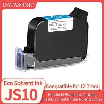 JS10 JS10M Эко Сольвентный Чернильный Картридж Термопринтер Для Портативного Струйного принтера 600 точек на дюйм С Истекшим Сроком Годности 12,7 мм
