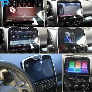 Автомобильный Приемник Радиоуправления Bluetooth Android 12 Для Renault Clio 2013 2014 2015 GPS Плеер Навигация Авто Аудио Видео Головное Устройство