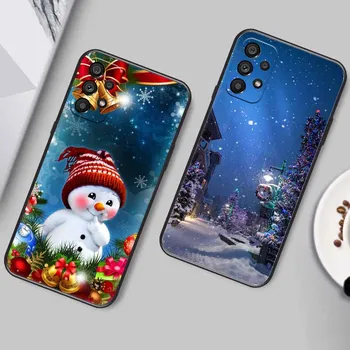 Рождественский Силиконовый Мягкий Чехол для Samsung Galaxy A53 5G A51 A71 A20E A20S A42, Защитный Бампер, A53, Мультяшные Чехлы из ТПУ