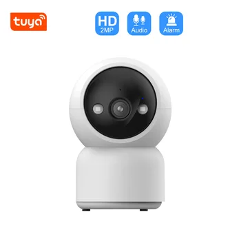 2MP 1080P приложение Tuya Полноцветное обнаружение движения WIFI PTZ IP Купольная камера AI Гуманоидная домашняя охрана CCTV Домофон Радионяня
