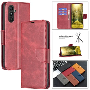 Кожаный чехол-бумажник Для Samsung Galaxy A25 5G Etui Book Откидная крышка Для Samsung A25 A24 A14 M14 M34 M54 5G Чехлы Для телефонов