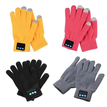 Перчатки, совместимые с Bluetooth, теплые варежки, перчатки для экрана вызова для мужчин и женщин