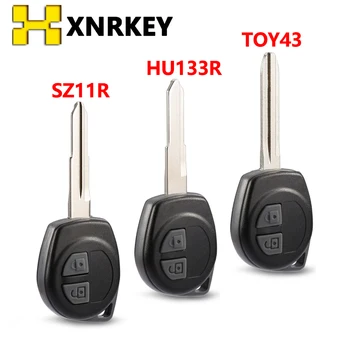 XNRKEY Замена Корпуса Дистанционного ключа Автомобиля для Suzuki Grand Vitara Swift Замена HU133R/TOY43/SZ11R Blade Чехол Для Ключей Автомобиля