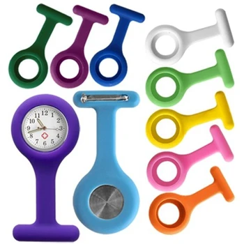 Высококачественные силиконовые часы для медсестры в 10 цветах БЕСПЛАТНО