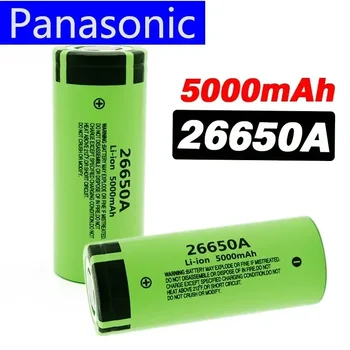 1-10 шт. 100% оригинальная литиевая батарея мощностью 26650 20A 26650A, 3,7 В 5100 мА. Подходит для фонарика.