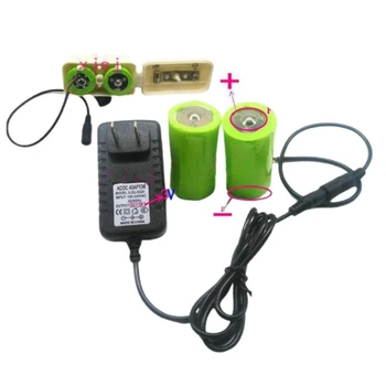 Адаптер питания США D Батарейки для игрушек с высоким расходом и фонариков 1 м/2 м/3 м