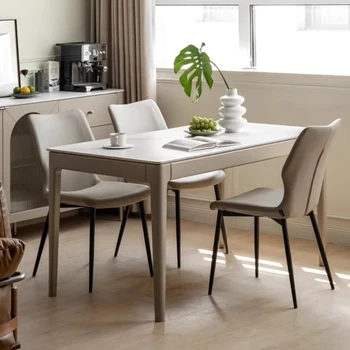 Обеденный стол в скандинавском стиле в скандинавском винтажном стиле, экономящий пространство, Кухонный обеденный стол, Минималистичная мебель для дома Mesa De Comedor
