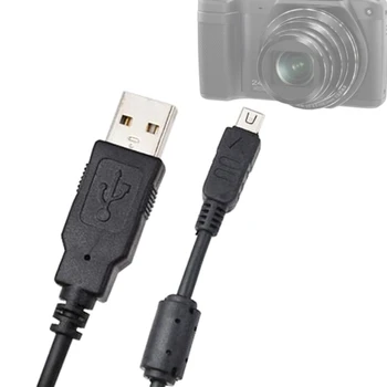 12pin USB Кабель для Передачи данных, Кабель для Зарядки, Провод для Цифровых Камер OLYMPUS E330 E-410 E-510 E520 SZ-10 SZ-30 SZ-20 CB-USB5 U410