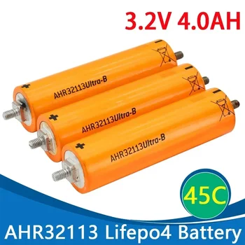 Аккумуляторная батарея Lifepo4, литиевая, ферро- и фосфатная, 3,2 В, 4,0 ач, 45с, для заливки A123, ahr3113, новая, изготовление
