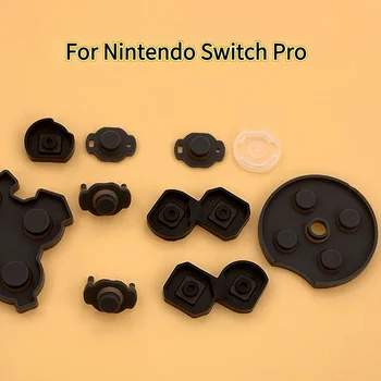 Токопроводящие клейкие кнопки, резиновый контакт, силиконовая накладка, кнопка для игрового контроллера Nintendo Switch PRO