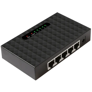 5-портовый гигабитный коммутатор Сетевой коммутатор Ethernet Smart Vlan Сетевой коммутатор Lan Hub Полный или полудуплексный обмен данными