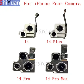 Оригинальный гибкий кабель для камеры заднего вида для iPhone 14 Pro Max 14 Plus, Ремонт основного модуля большой камеры, Запасные части