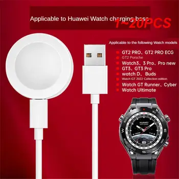 1 ~ 20 шт. Портативное беспроводное зарядное устройство для iWatch 7 6 SE 5 4 Магнитная зарядная док-станция USB кабель для зарядного устройства для Apple Watch Series
