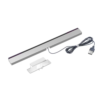 RISE-Игровые Аксессуары Для Wii Sensor Bar Проводные Приемники IR Signal Ray Замена USB-Штекера Sensor Bar Reciever Для WII/WIIU