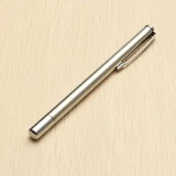 6-секционная гелевая ручка-указка, стальная Телескопическая канцелярская ручка-указка с имитацией цвета, ручка для расходных материалов Silver Poin P8C1